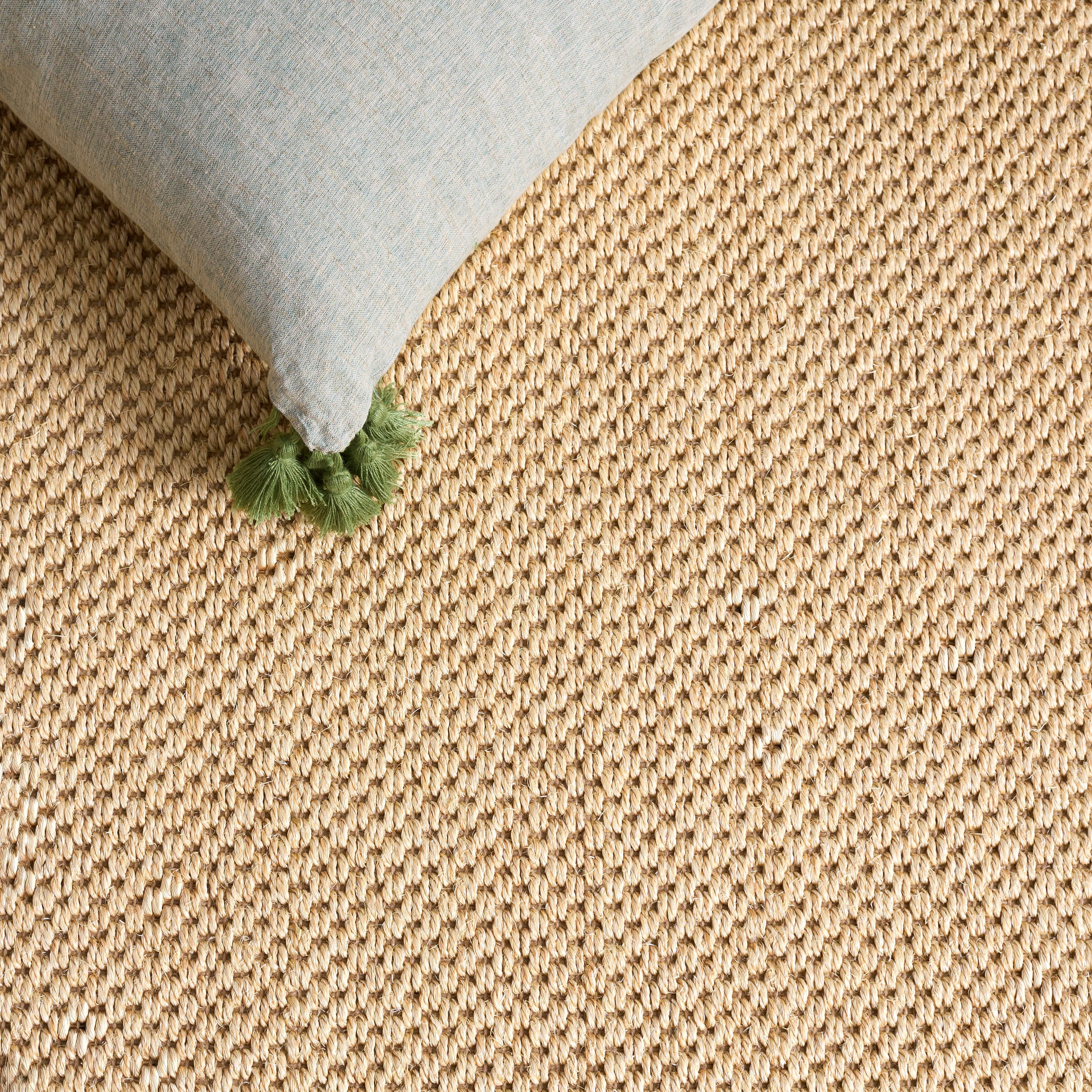 Safavieh Natural Fiber Jovana Solid Runner Rug, Maize/Black, 2'6" x 8'