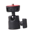 thumbnail image 3 of 5xTripod cabeza de bola Cámara trípode cabeza 360, 360 giratorio, cabeza de bola Mini cabeza de bola para monopié DSLR soporte de luz 6 piezas, 3 of 8