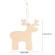 thumbnail image 3 of Decoración del hogar de Navidad ANGGREK colgante de árbol de Navidad de madera duradera colgante de Navidad Decoraciones para árboles de Navidad Adornos para árboles Puertas para, 3 of 8
