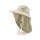 thumbnail image 3 of Typpkmm Sombrero Para El Sol Con ProteccióN Del Cuello De Malla De Color SóLido, 3 of 7