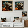 thumbnail image 4 of Designart "Emblematic Turtle Insight" Animals Turtle Canvas Wall Art, 4 of 7