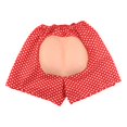 thumbnail image 1 of Pantalones cortos de murciélago falsos con diseño de delantal, disfraz de fiesta, accesorio de cosplay, Halloween rojo, 1 of 9