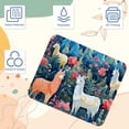 thumbnail image 3 of Alpaca Printed Desk Mat Mousepad, Non-Slip Rubber Bottom, 8.3x9.8 Inch, Suitable for Office and Gaming, 3 of 6
