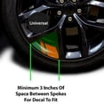 thumbnail image 6 of General Reflective Sticker Providing Decorative Design & Simple Installation Decors for Wheel Rims, 6 of 11