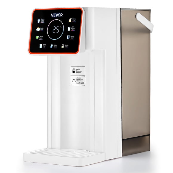 VEVOR Countertop Instant Hot Water Dispenser with 6 Temps 7 Volumes 101oz Tank