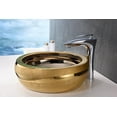 thumbnail image 2 of ANZZI Regalia Series Vessel Sink in Smoothed Gold, 2 of 4