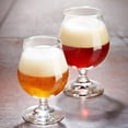 thumbnail image 4 of 2 copas de vino de vidrio transparente, copas de vino para el hogar, copas de patas cortas, copas de cerveza, copas de bebidas MFZFUKR BST3032556-2, 4 of 6