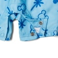 thumbnail image 6 of Disney Mickey Mouse Baby Boys' Swimwear One Piece Sunsuit and Hat Set Light Blue, 6 of 6