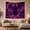 Hooded Necromancer, variant on Hooded Figure with Glowing Scythe in Purple Vortex Mysterious Fantasy for Dark Art Lovers Dark Fantasy Wall Decor Halloween Gift Tapestry Wall Hanging for Bedroom and Gaming Room
