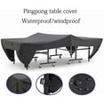 thumbnail image 5 of Housse Anti-Poussière pour Tennis de Table Extérieur Gris, Pratique, Imperméable, Facile à Nettoyer - Résistant à l'Usure, 5 of 5