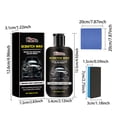 thumbnail image 2 of Removedor automático de remolinos Wdftyju 120 ml con paño de limpieza y esponja, 2 of 9