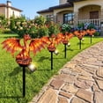 thumbnail image 6 of Dragon Legacy Golden Ember Edition Solar Garden Light, Ember Dragon Luminous Outdoor Statue, Gothic Medieval Halloween Patio Decor, Special Gift for Dragon Lovers, 6 of 8