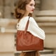 thumbnail image 5 of Bolso informal de moda para mujer, bolso de hombro, bolso de mensajero, cartera, bolso de hombro de PU, 5 of 6