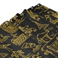 thumbnail image 6 of LNWH Waterproof Shower Curtain, Polyester Ancient Gods of Egypt Painting Pattern Bathroom Shower Curtains Sets with 12 Shower Curtain Hooks, 72x72 Inches, 6 of 8