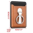 thumbnail image 3 of Home Decor Gnobogi Leather Phone Back Sticker With Built-in Card Slot Convenient For Credit Card Storage Lightweight And Stable Not Affecting Phone Use Not Easy To Peel Off on Clearance, 3 of 9