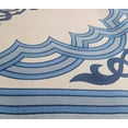 thumbnail image 3 of DEERLUX  Deerlux Transitional Living Room Area Rug with Nonslip Backing, Blue Medallion Pattern, 8 x 10 ft Large, 3 of 4