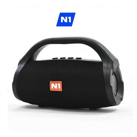 N1 Bluetooth Portable Speaker, Black, N1-S-BS-Black