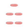 thumbnail image 1 of relayinert Easy To Clean And Soft Bath Mat For Bathroom Floors Non-slip Polyester Bathroom Carpet Bathroom Rugs watermelon red 5Set, 1 of 6