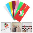 thumbnail image 4 of MOVTOTOP Reusable Closet Hanger Dividers for Home 35pcs Plastic Assorted Color Fits 35/28mm Rods, 4 of 7