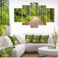 thumbnail image 1 of Promenade en Bois à Travers la Forêt - Impression sur Toile Paysage, 1 of 3