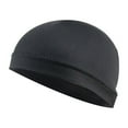 thumbnail image 5 of Mdesiwst 1Pc/6Pcs Outdoor Cycling Skull Hat Solid Color/Camouflage Sports Hat Sweat Wicking Running Caps Women Men Bicycle Helmet Liner Cycling Accessories, 5 of 7