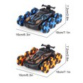 thumbnail image 2 of Bewildely Emocionante coche de carreras RC de alta velocidad para emocionantes aventuras y acrobacias. Kits de construcción modelo azul Control remoto dual, 2 of 6