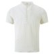 thumbnail image 3 of Playera Elvqul para Hombre Manga Corta sin Estampado Beige Playa Cuello Redondo, 3 of 8