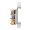 thumbnail image 1 of 1 Coffret d'Assaisonnement Grande Capacité Autocollant Mural Rotatif Boîte de Rangement de Condiment Fournitures à Domicile, 1 of 12