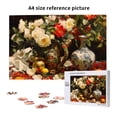 thumbnail image 6 of Sikiie Elegant Still Life Roses Puzzle, Jigsaw Puzzles, Jigsaw Puzzles 1000 Pieces, Custom Jigsaw Puzzle for Adults (29.5×19.7in, Horizontal), 6 of 9