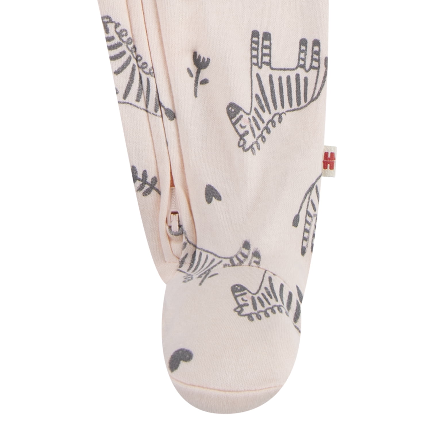 Huggies Baby Girls Footed Coveralls, Sizes NB-9M