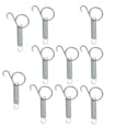 thumbnail image 2 of lionlar 10 Packs Elastic Metal Cage Door Spring Hook for Rabbit Cage Large, 2 of 5