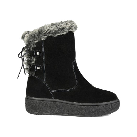 Journee Collection Womens Kaskae Winter & Snow Boots Black 9 Medium (B,M)