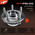 thumbnail image 5 of A-Premium Wheel Hub and Bearing Assembly Compatible with Chevrolet Camaro 2010-2015 Cadillac CTS 2014-2017 Rear Driver or Passenger Side, 5 of 9