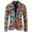 Red, variant on toraway Linen Suit for Men Big and Tall Casual Men's Fashion Casual Buckle Printed Single Fashion Soft Work Formal Warm Casual Soft Tops L