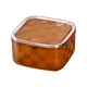 thumbnail image 5 of Cubo de basura de mesa Organizador de almacenamiento Cubo de basura multifuncional Contenedor de basura para Naranja Pequeño, 5 of 6