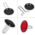 thumbnail image 4 of Non-stick Vertical Chicken Cooking Grill Rack With Pan Roasting BBQ Party Roaster Tray, 4 of 7