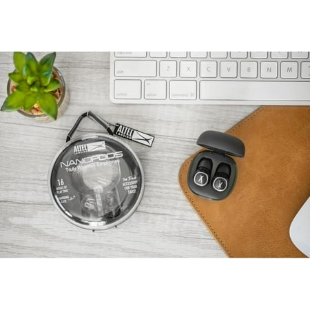 Altec Lansing - NanoBuds2.0 True Wireless In-Ear Earbuds - Gray