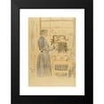thumbnail image 2 of Walter Richard Sickert 14x18 Black Modern Framed Museum Art Print Titled - The Toilet at the Window (1860-1942), 2 of 5