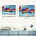 thumbnail image 6 of Acheng LGBT Poster Rainbow Flag Equality Movement Happy Pride Month Poster Decorative Painting Canvas Wall Art Living Room Posters Bedroom Painting 16x12inch, 6 of 6