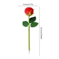 thumbnail image 4 of Under $1 dollars!Ballpoint Pens, Creatives Rose Flower Ballpoint Pen Simulation Rose Bouquet Gift Pen Cute Stationery ForFestal Times Decorative Pen Novelties Present For Friend 1ml, Red, 4 of 7