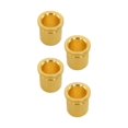 thumbnail image 2 of 4pcs Electric Guitar Through Body Bass Strings Ferrules Gold String-Through Body Ferrules For-Stratocaster TL Electric Guitar, 2 of 10