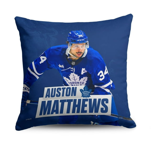 The Northwest Group Auston Matthews Toronto Maple Leafs 18" x 18" Player Printed Throw Pillow