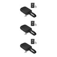 thumbnail image 4 of Cateissary Estuche SSD EVA Bolsa de almacenamiento portátil Protección anticolisión con reemplazo de cordón para T7 Touch Negro Type1 NO1, 4 of 6