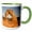 Green/White, variant on 3drose, Utah, Arches Np, Delicate Arch - Us45 Jwi0127 - Jamie and Judy Wild, 11oz Two-tone Green Mug