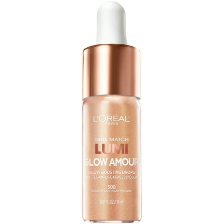 L'Oreal Paris True Match Lumi Glow Amour Glow Boosting Drops, Golden (Best Bronzer And Highlighter)