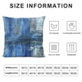 thumbnail image 5 of Nawypu  Throw Pillow Covers Modern Home Art Decor, Pillow Cases Decorative, Abstract Oil Painting Pillowcases for Bedroom, Living Room, Cushion Couch Sofa, Navy Blue, 5 of 5