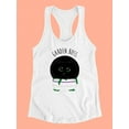thumbnail image 3 of Black Kitten. Garden Boss Racerback Tank Women -Smartprints Designs, Female x-Small, 3 of 4