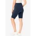 thumbnail image 2 of Woman Within Plus Size Stretch Cotton Pocket Bike Short, 2 of 4
