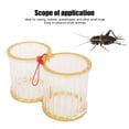 thumbnail image 3 of Jaula Circular para Insectos Jaula Circular Portátil de Acrílico para Saltamontes Jaula para Cría de Insectos Jaula de Alimentación de Insectos para Grillos Saltamontes y ANGGREK Otros, 3 of 8