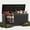 Black, variant on MAYEERTY 260 Gallon Outdoor Deck Box, Large Capacity Storage Box for Patio Furniture Cushions, Pillow with Wheels, Black